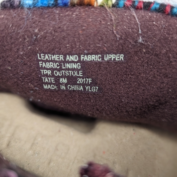 Earth Origins Tate Merlot Suede Ankle Boots women's size 8 - Picture 4 of 5